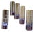 Mid-Century Modern West German Alexandrite Glass Highball Glasses by TC Kristall, 1960, Set of 5 For Sale