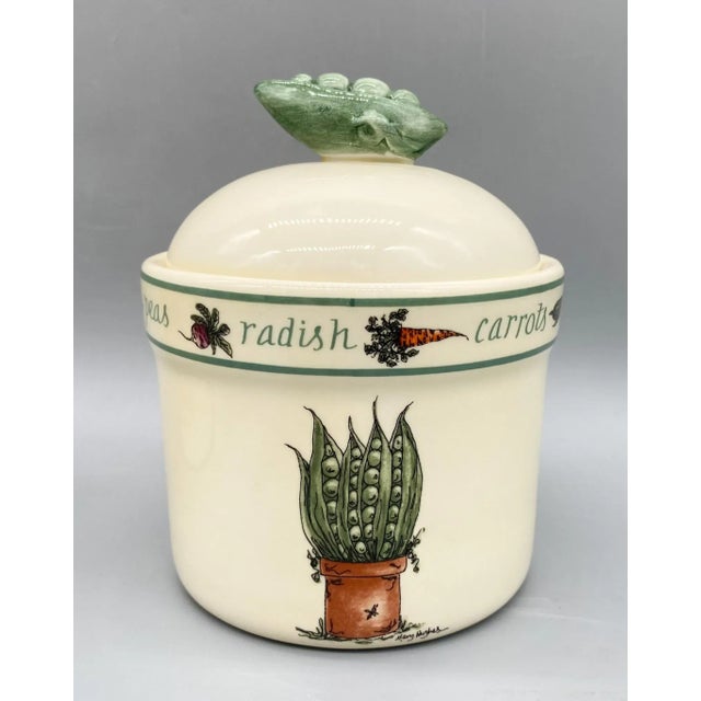 Contemporary 1990's Otagiri Ceramic Vegetable Gardening Sugar and Creamer Set For Sale - Image 3 of 13