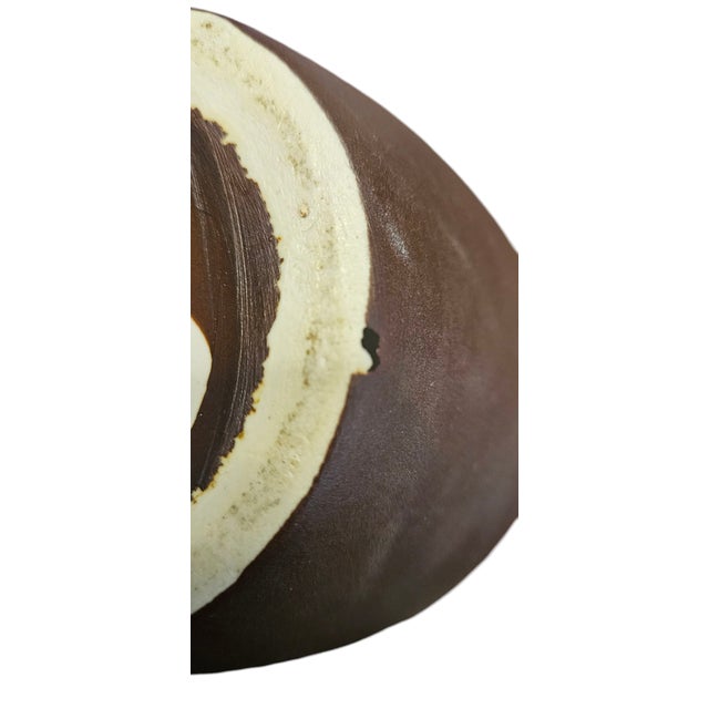 Coffee Vintage Lapid Israel Vase Eilot Design For Sale - Image 8 of 10