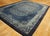 Chinese 1920s Deco Blue Field and Elegant Floral-Medallion Antique Chinese Peking Rug For Sale - Image 3 of 11