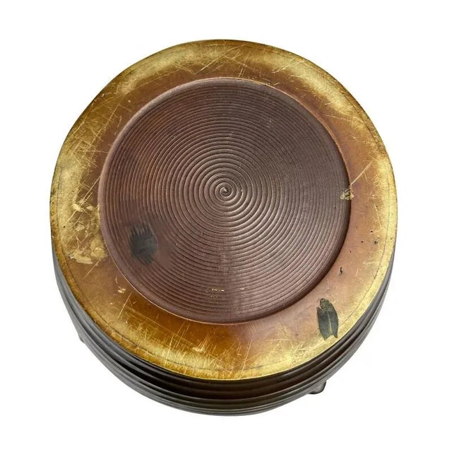 Late 19th Century 19th Century Japanese Trompe l'Oiel Copper Kazari Tsubo Vase For Sale - Image 5 of 6