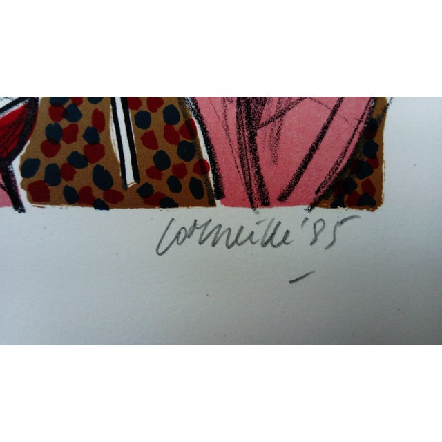 Corneille, Lithographie N°2, 1985, Paper For Sale - Image 3 of 6