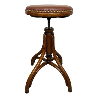 Swivel Bar Stool from Thonet, 1890s For Sale