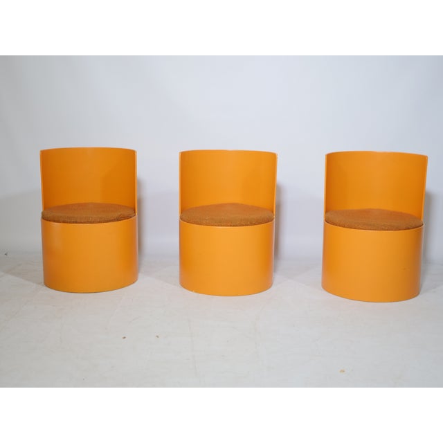 Space Age Gaming Chairs and Table by Bernard Holdaway for Padi, 1960s, Set of 4 For Sale - Image 11 of 15