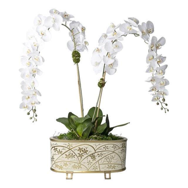 Gilded Arbor is a hand painted and lacquer collection that depicts a golden spring. Blooming flowers and arches are...