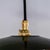 Textile French Green Café Enamel Coolie Light, 1930s For Sale - Image 7 of 10