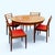 Mid Century G-Plan Circular Extending Dining Table & 4 G-Plan Dining Chairs SIZES :- Table 122 cms diameter closed, 169 x...