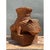 Mid-Century Modern Vintage Woven Rattan Frog Table For Sale - Image 3 of 12