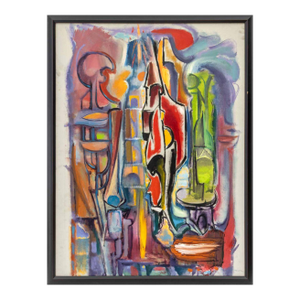 David Atkins "The Flame" Oil on Canvas