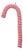 Fabric Candy Cane Ornament (Set of 6) For Sale