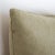 Square linen pillow with zipper closure. Measures 24" square. Made by Panoplie in Los Angeles. Includes insert.