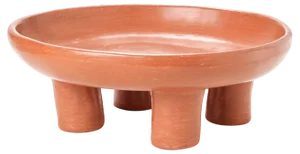 Large Red Tray 1 by Sebastian Herkner