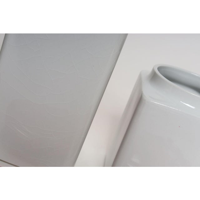 Set of Three Finnish Modern Ceramic Canisters by Richard Lindh for Arabia For Sale - Image 14 of 18