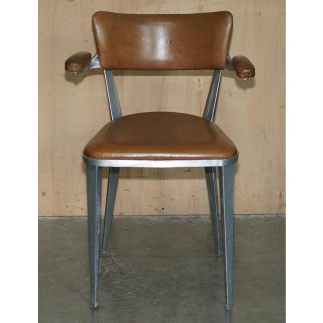 BA3 Chairs in Brown Leather by Ernest Race, 1950s, Set of 2 For Sale - Image 3 of 18