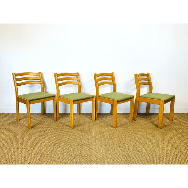 Vintage Scandinavian Chairs, 1960s, Set of 4 For Sale - Image 3 of 18