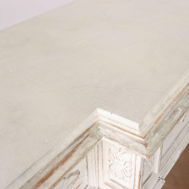 Painted Breakfront Console Table, 1950s For Sale - Image 10 of 12