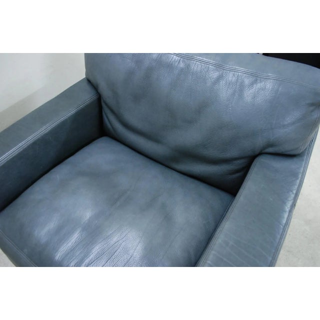 Swiss DS 17 Grey Leather Armchair from De Sede, 1980s For Sale - Image 15 of 16