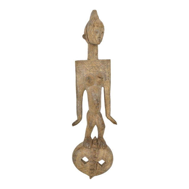 Early 20th Century Senufo Figural Mask Côte d'Ivoire For Sale