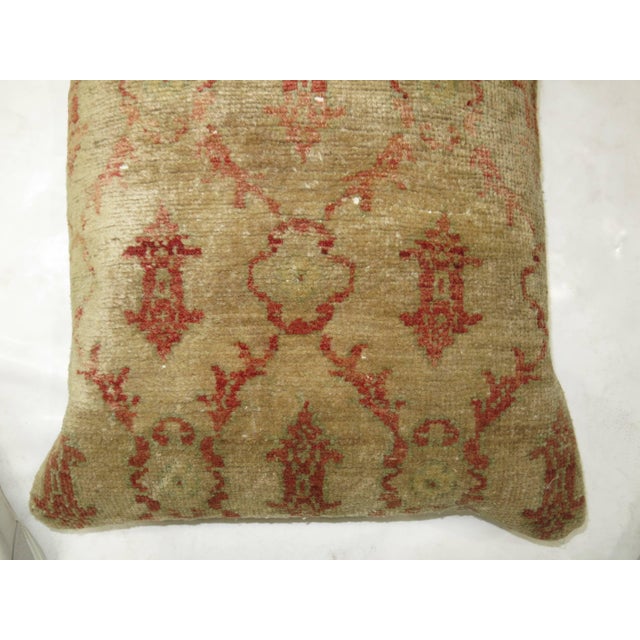 Turkish Modernist Rug Pillow For Sale - Image 4 of 5