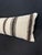 Turkish Hemp Pillow Cushion Natural Beige Black Cushion Cover 12x46 For Sale - Image 4 of 4