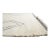 4x12 Selene Moroccan Ivory Geometric Modern Hand Knotted Wool Carpet Rug For Sale