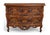 French Pair of Louis XV Provincial Style Hand-Carved Two-Drawer Commodes/Chests For Sale - Image 3 of 7