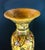 Ceramic Vintage Moroccan Pottery Yellow Vase For Sale - Image 7 of 12