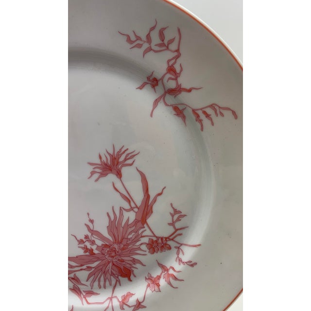 Vintage Limoges Hard Porcelain Plates by Georges Boyer, 1960s, Set of 12 For Sale - Image 4 of 9