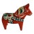 Vintage Swedish Dalla Horse Nils Olsson. Hand Painted Wooden For Sale
