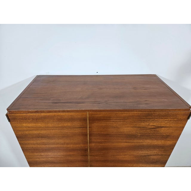 Mid-Century Modern Wardrobe in Teak by Günter Renkel for Rego, 1960s For Sale - Image 16 of 18