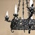 Antique Italian Hand-Forged Wrought Iron Chandelier For Sale - Image 9 of 15