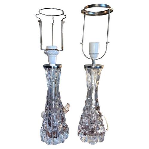 1960s Table-Lamp RD1477 attributed to Carl Fagerlund for Orrefors, 1960, Set of 2 For Sale - Image 5 of 5