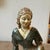 A 1930s Art Deco Spelter and Marble French Statue of a Woman and a Pheasant For Sale - Image 6 of 15