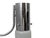 Four-Light Chandelier in Chromed Steel, 1970s For Sale - Image 4 of 13