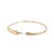 Early 21st Century Bony Levy 14k Yellow Gold Thin Hinged Bangle Bracelet For Sale - Image 5 of 8