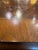 Brown Monumental 12-Foot Figured Burl Wood Triple Pedestal Extension Dining Table For Sale - Image 8 of 12