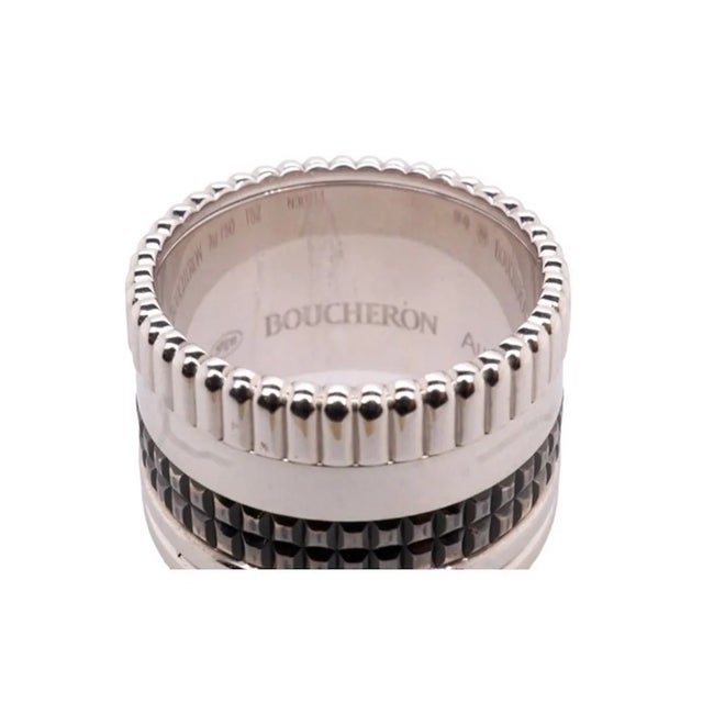 Contemporary Boucheron Quarte Black Edition 13.05g For Sale - Image 3 of 12