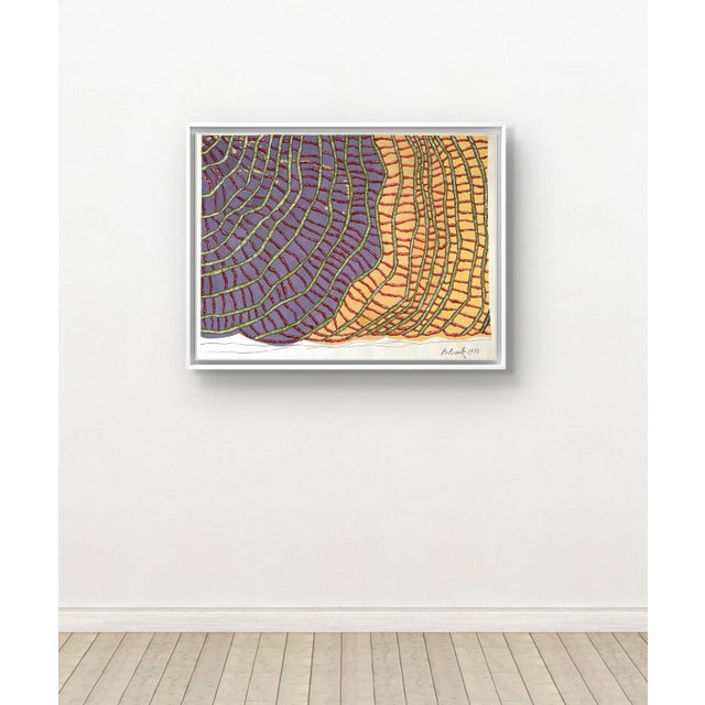 Watercolor Painting on paper comes signed in pencil and is unframed. Barbara Beck Painter Printmaker Beck’s work is...