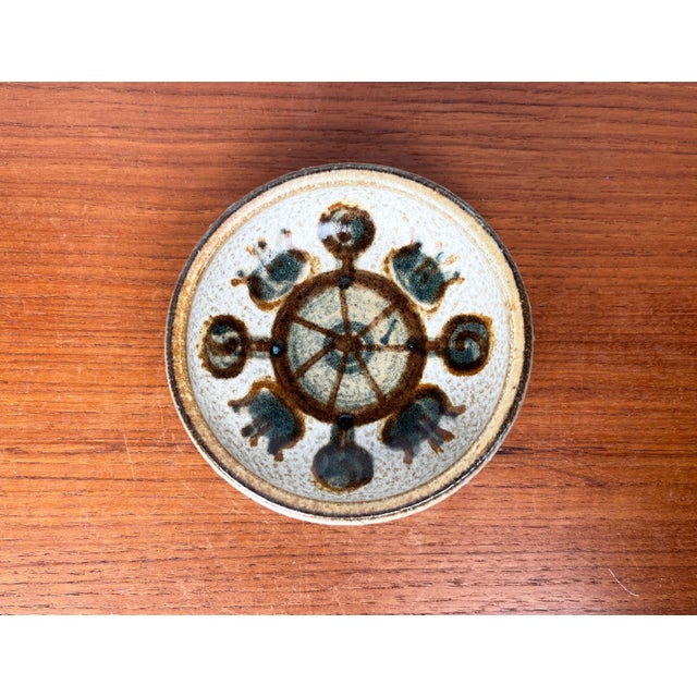Mid-Century Modern Danish Studio Pottery Bowl from Søholm, 1960s, in Very Good conditions. Designed 1960 to 1969 This...