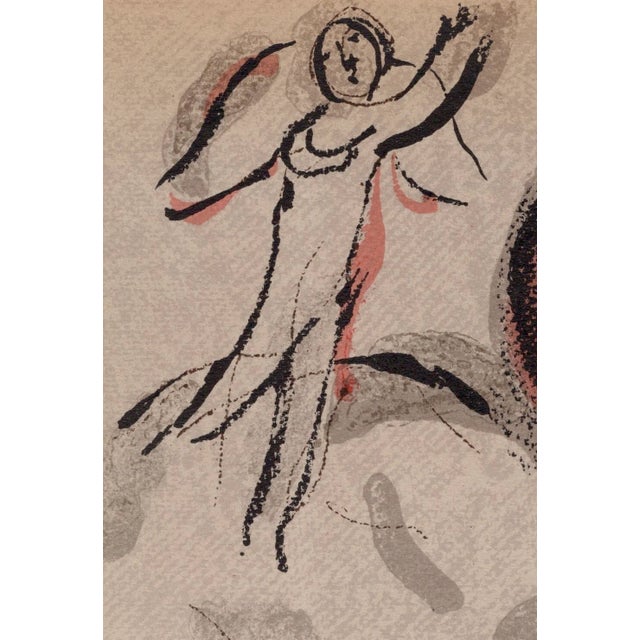 Marc Chagall, Agar dans le désert (Hagar in the Desert), Nude, 1960, Original Lithograph For Sale - Image 4 of 8
