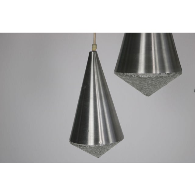 Cascade Lamp with Crystal Glass, 1970s For Sale - Image 9 of 13