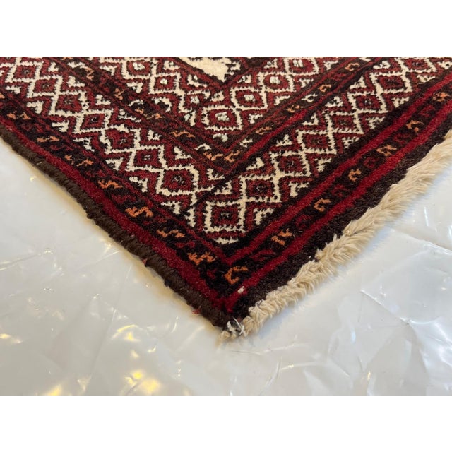 1970s Square Persian Rug , 2' X 2'2" For Sale In New York - Image 6 of 6