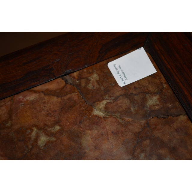 Chinese Carved Hardwood 19th Century Stand For Sale - Image 4 of 6