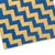 Vintage 1940s Streak of Lightning Cotton Quilt - Blue and Yellow Staircase Geometric Stepped Pattern - 77" X 57" For Sale In Philadelphia - Image 6 of 18
