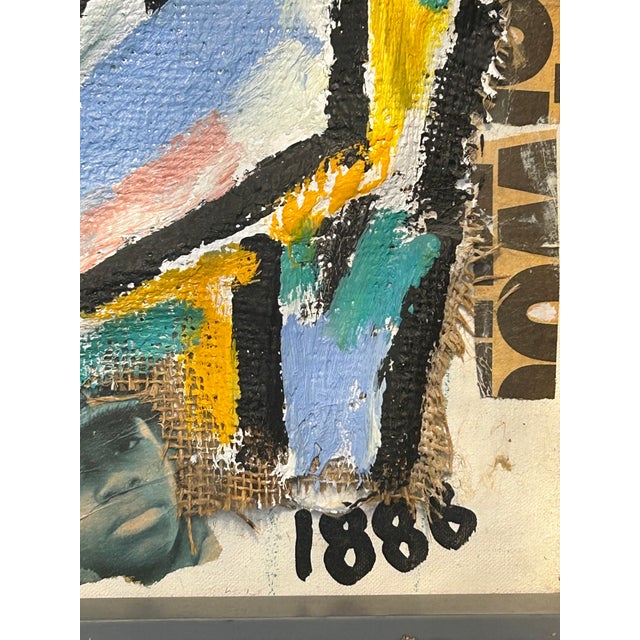 Modern Original Mixed Media of the Statue of Liberty by Konstantin Bokov For Sale - Image 3 of 8