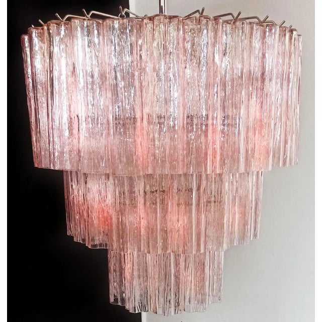 Toni Zuccheri Murano Tronchi Chandeliers in the Style of Toni Zuccheri for Venini, Set of 2 For Sale - Image 4 of 16