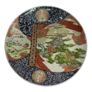Circa 1860-80 Japanese Imari Grand Scale Charger