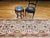 1900 - 1909 Vintage Persian Tabriz Runner, Fine Hand-Knotted Wool & Silk, Floral Design, Ivory & Red, 3x11 For Sale - Image 5 of 16
