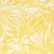 Sample - Schumacher Sunlit Palm Linen Fabric in Yellow For Sale