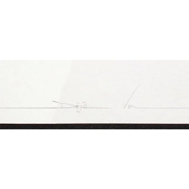 Impressionist Valentine "Deja Vu" Signed Numbered Serigraph Landscape For Sale - Image 3 of 4